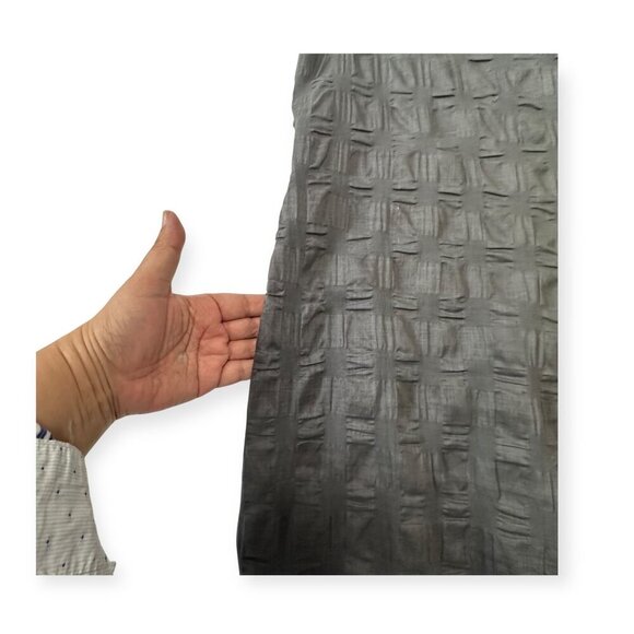 J. Crew gray cotton sleeveless dress, lightweight, cotton size 14 - Picture 10 of 13